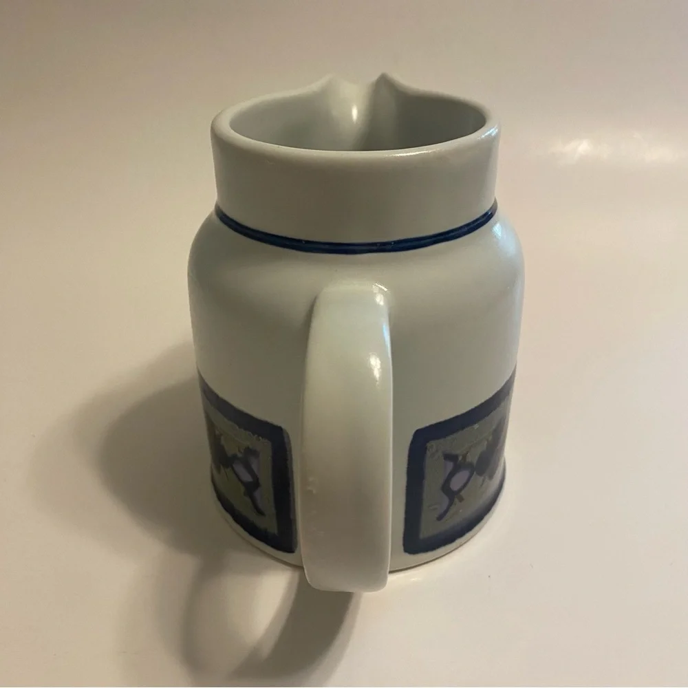 Vintage 1973 Creamer Small Pitcher Royal Doulton Lambeth Stoneware “Tangier”